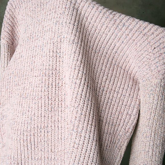 Palette Blush Chenile Cozy Turtleneck Sweater S - Picture 10 of 12
